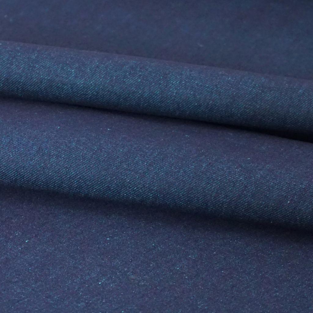 Heavy Jeans Denim Doubleface blau türkis